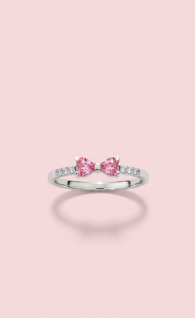 "Ribbon Romance"🎀 Ring by Ziara