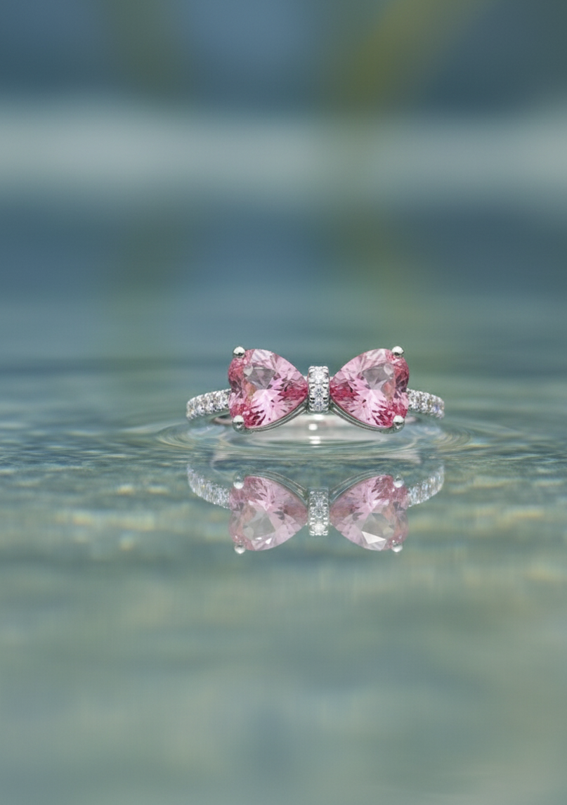 "Ribbon Romance"🎀 Ring by Ziara