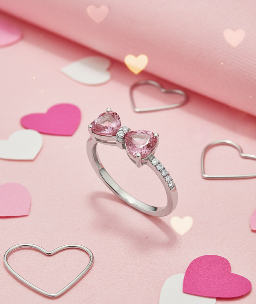 "Ribbon Romance"🎀 Ring by Ziara