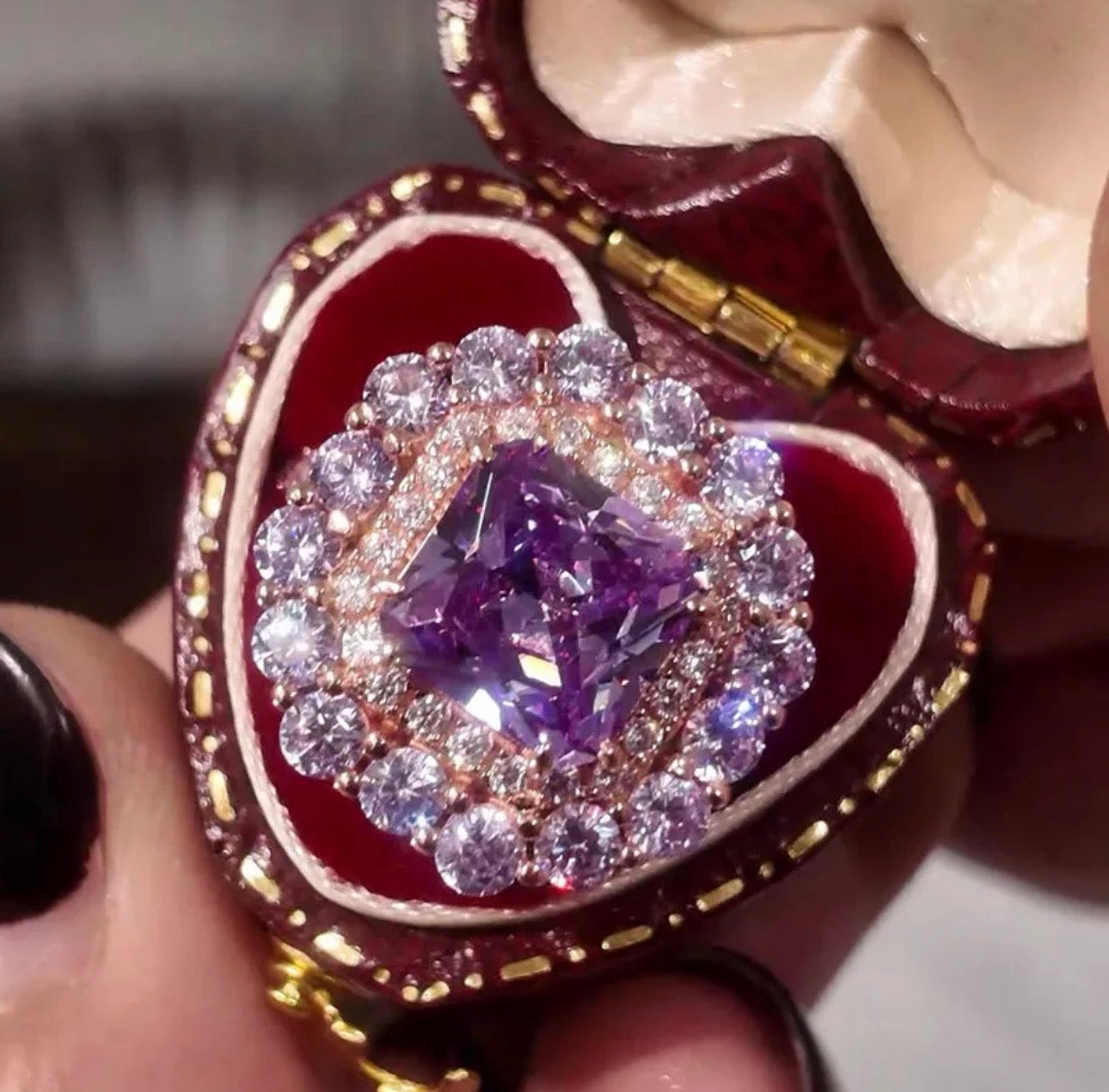 "The Regal Aura"🔮 Ziara Signature Ring in Rose Gold BUY 1 GET 1 FREE!!